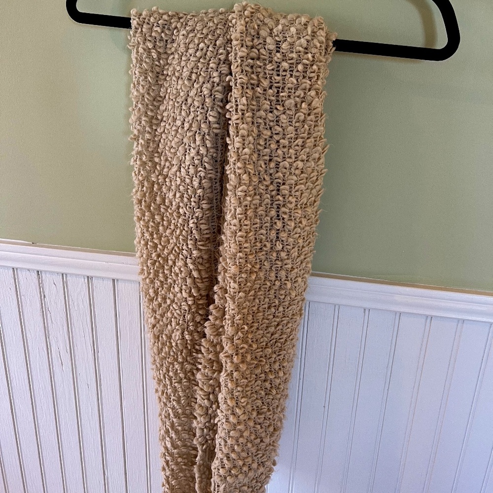 Cream Loop Scarf